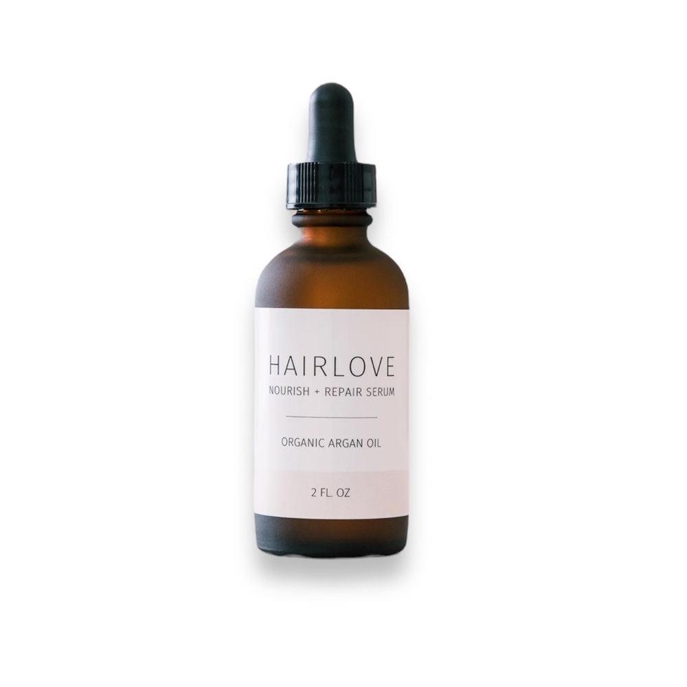 HAIRLOVE Nourish & Repair 100% Organic Cold Pressed Argan Oil Serum - Brand New